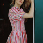 Louise New York Dresses Marley Dress in Multi Stripe
