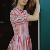 Louise New York Dresses Marley Dress in Multi Stripe
