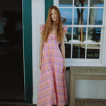Louise New York Dresses Parker Dress in Sherbert Plaid