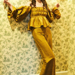 Louise New York Elisabeth Top in Ochre