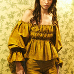 Louise New York Elisabeth Top in Ochre