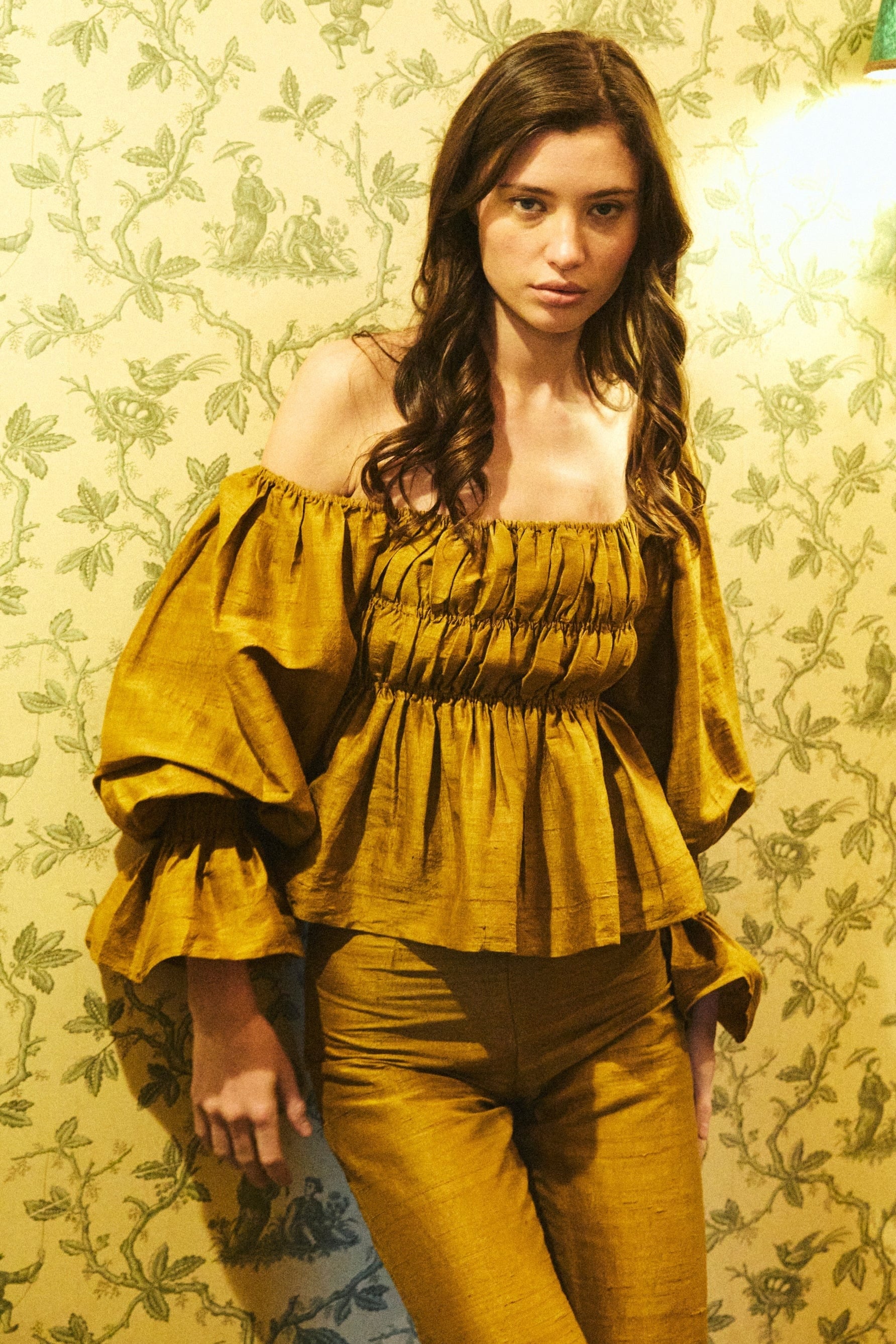 Louise New York Elisabeth Top in Ochre