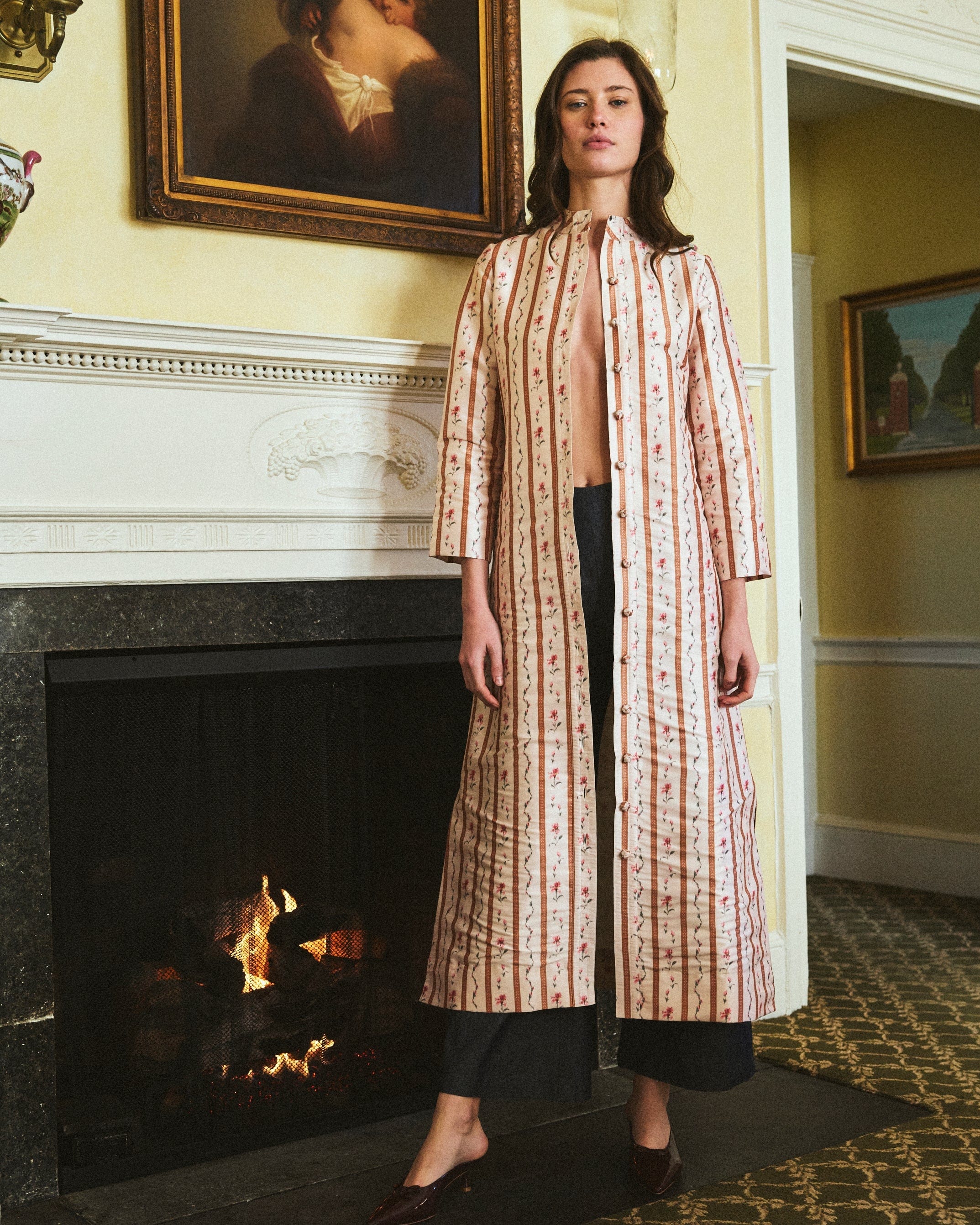 Louise New York Jackie Opera Coat in Chérie