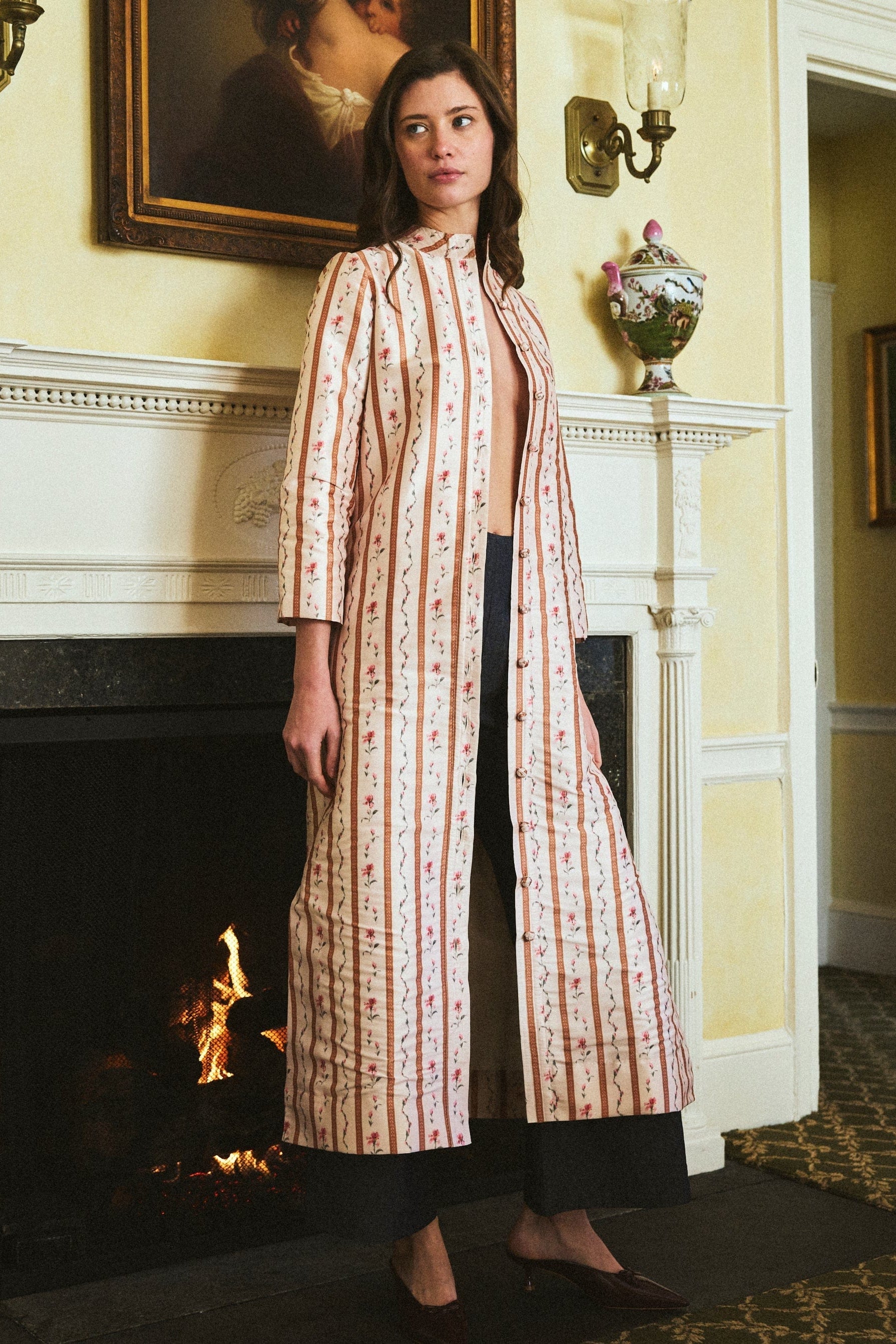 Louise New York Jackie Opera Coat in Chérie