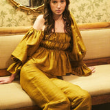 Louise New York Libby Pant in Ochre