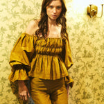 Louise New York Libby Pant in Ochre
