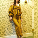 Louise New York Libby Pant in Ochre