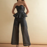 Louise New York Libby Pant in Polka Dot