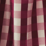 Louise New York Marie Dress in Wine Gingham
