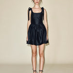 Louise New York Marie Mini Dress in Black