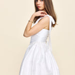 Louise New York Marie Mini Dress in White