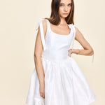Louise New York Marie Mini Dress in White