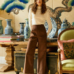 Louise New York Pants Libby Pant in Cocoa