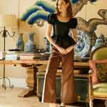Louise New York Pants Libby Pant in Cocoa