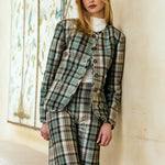 Louise New York Pants Libby Pant in Wexford Plaid