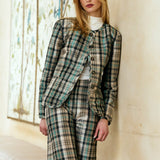 Louise New York Pants Libby Pant in Wexford Plaid