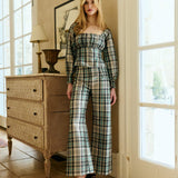 Louise New York Pants Libby Pant in Wexford Plaid