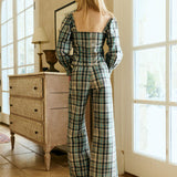 Louise New York Pants Libby Pant in Wexford Plaid