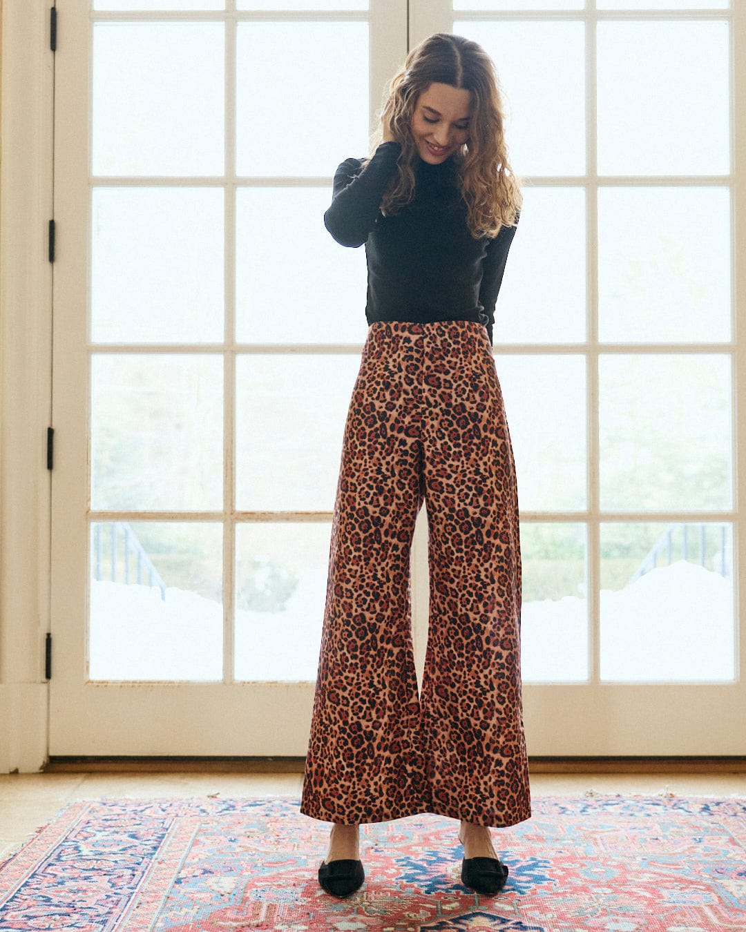 Louise New York Pants Pre-Order - Libby Pant in Leopard