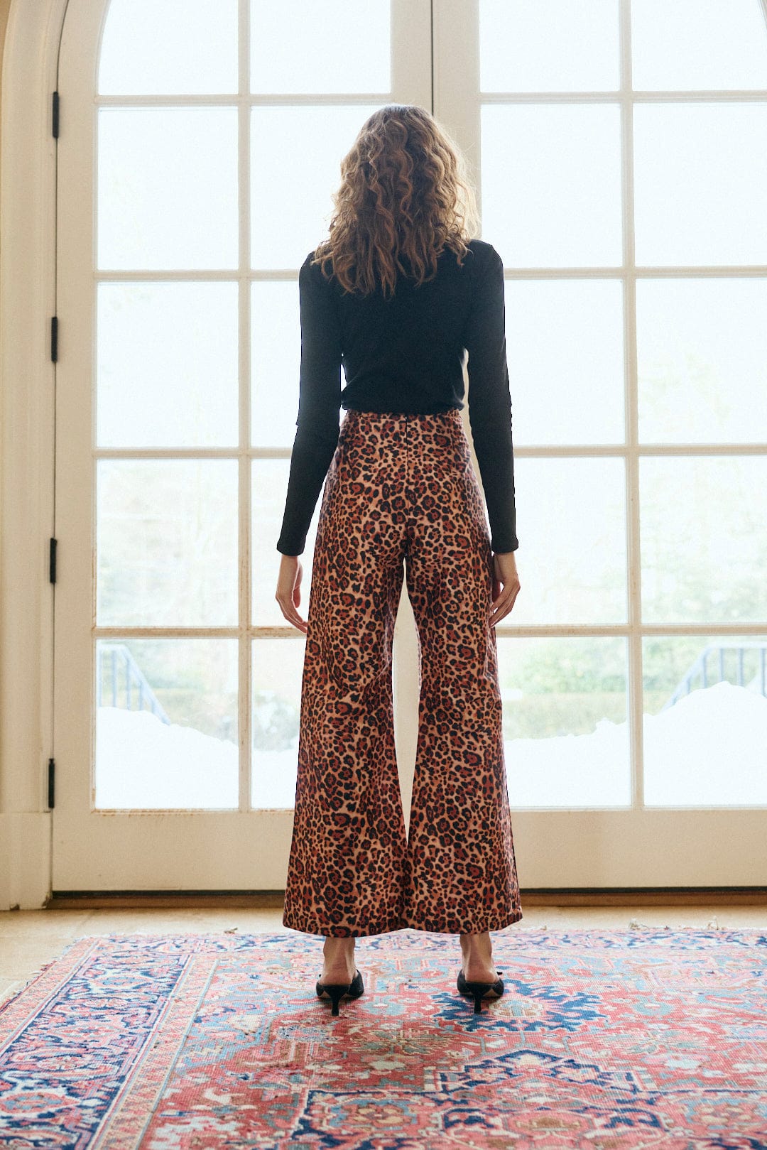 Louise New York Pants Pre-Order - Libby Pant in Leopard