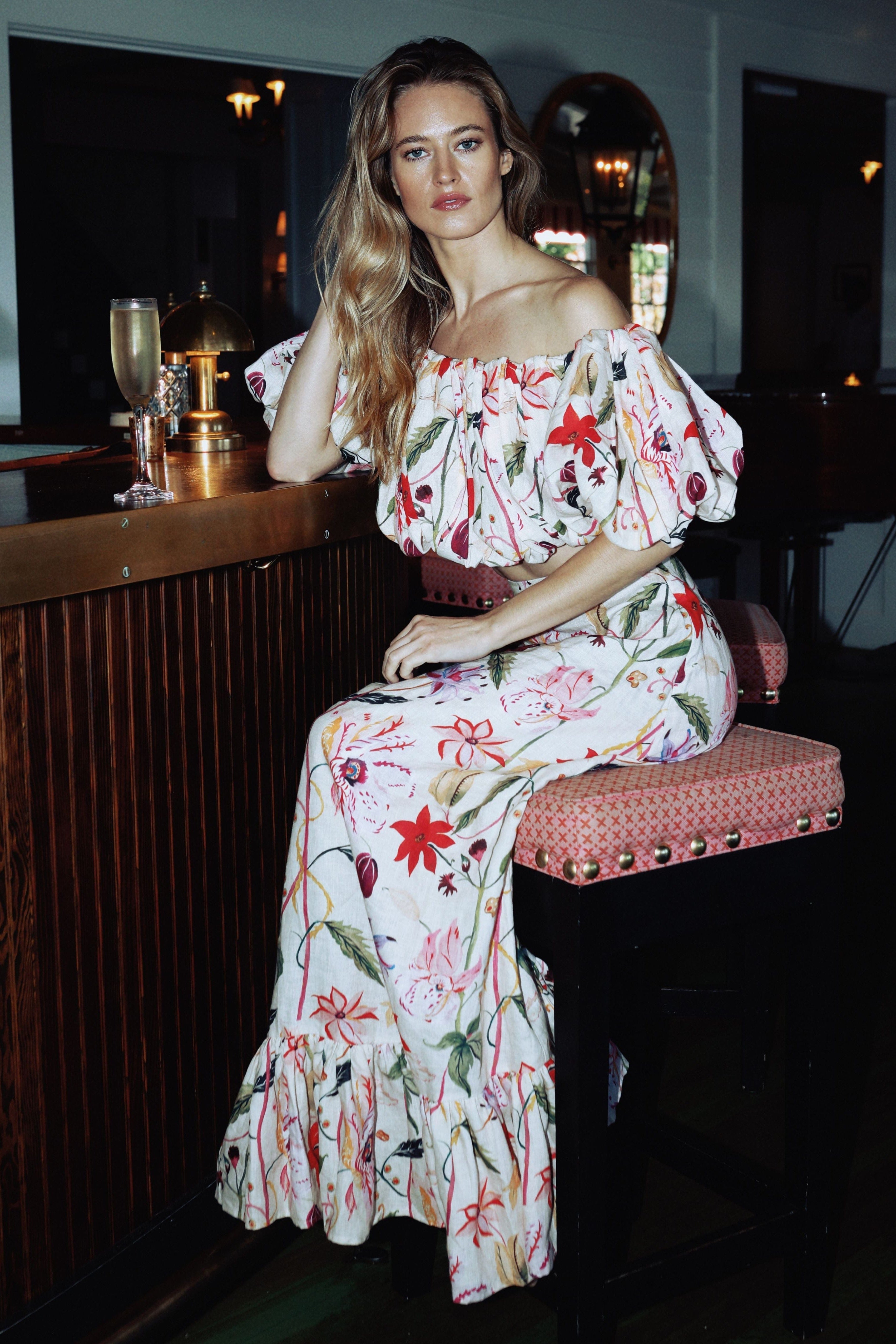 Louise New York Sets Camilla Set in Wild Jardin