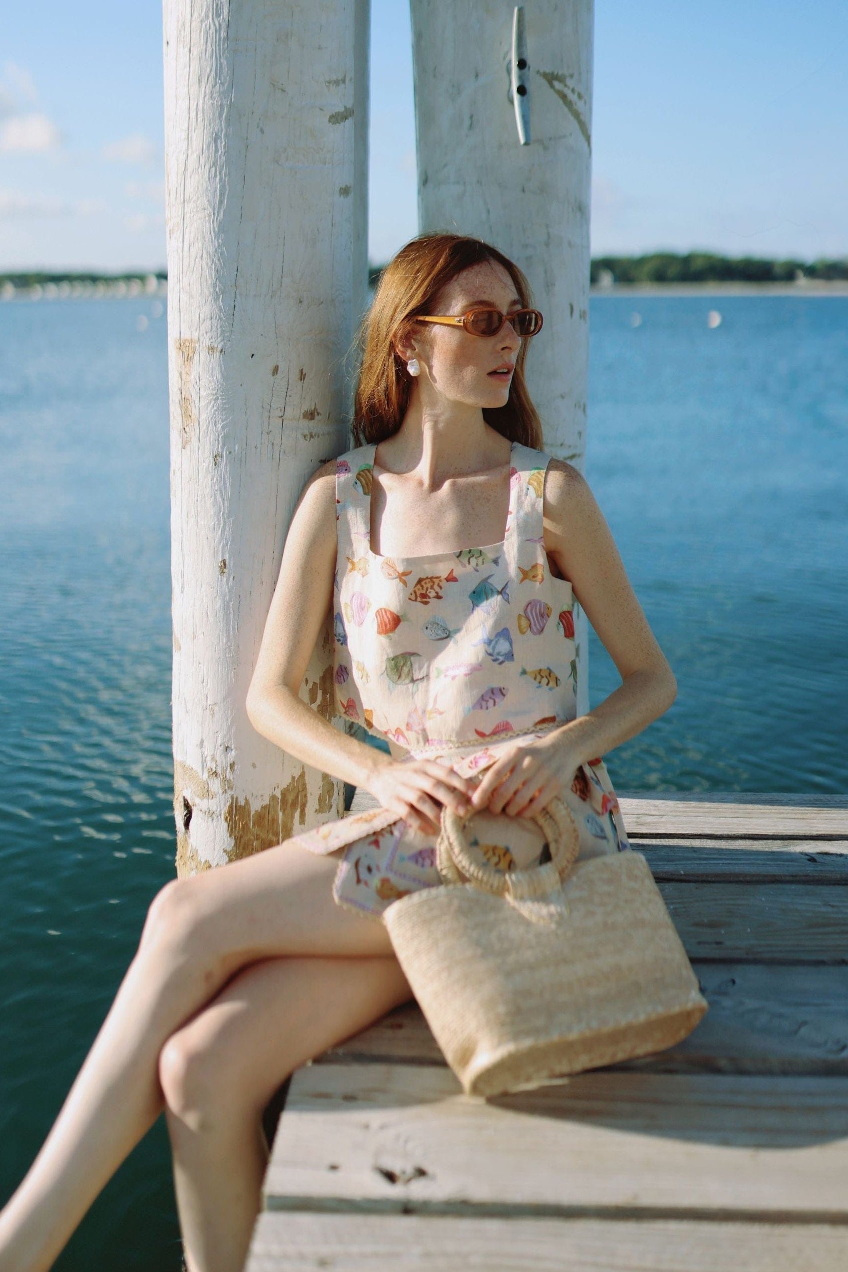 Louise New York Sets Phoebe Set in Fête de la Mer