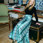 Louise New York Skirt Pre-Order - Helena Midi Wrap Skirt in Kenmare Plaid