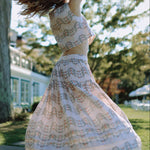 Louise New York Skirts Vanessa Skirt in Floral Trellis