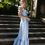 Louise New York The Camille Dress in Powder Blue