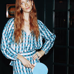 Louise New York Tops Lauren Blouse in Cape Gingham