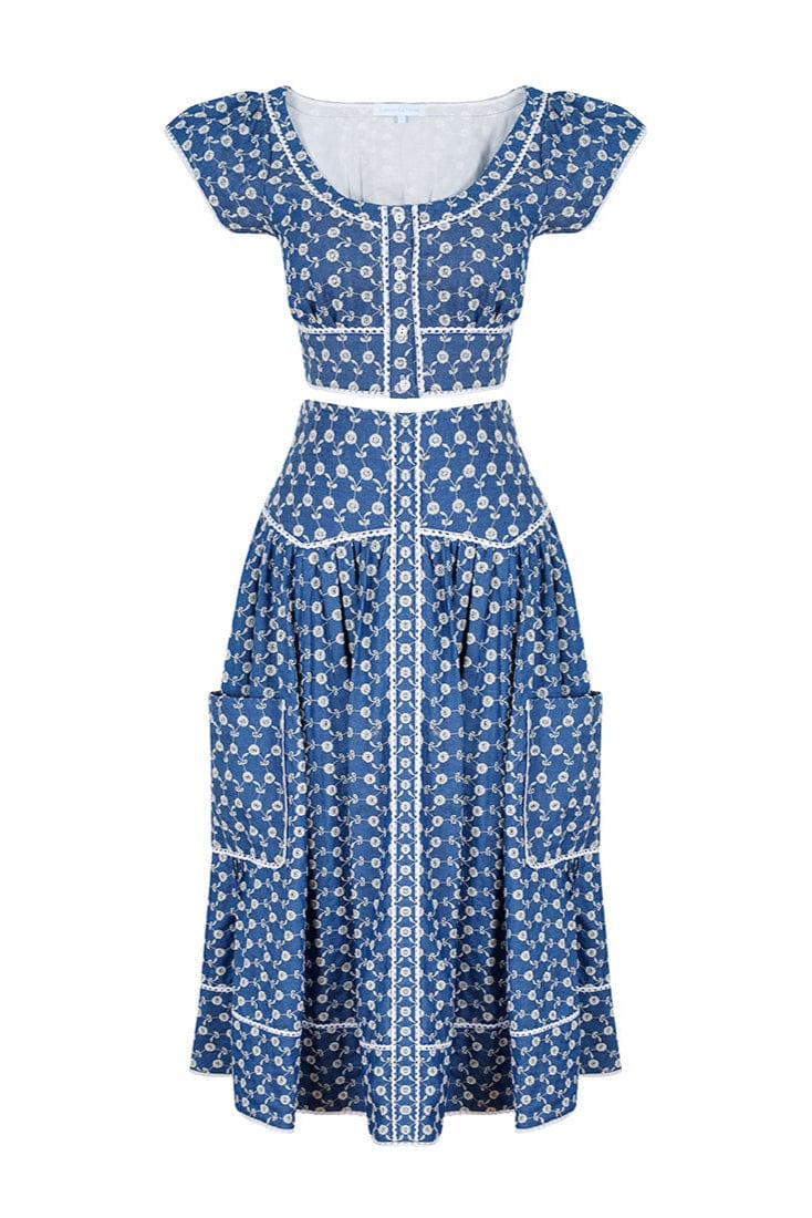 Loulou La Dune 2 Piece Skirt Set Julie Set