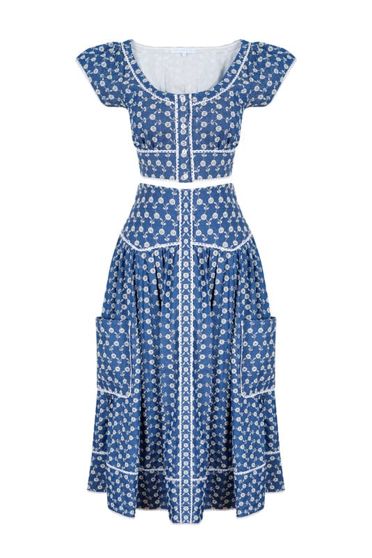 Loulou La Dune 2 Piece Skirt Set Julie Set