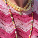 LouLu Necklaces Lime Citrus Necklace - Lime