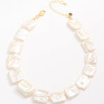 LouLu Necklaces Comporta Pearl Necklace - Square