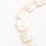 LouLu Necklaces Comporta Pearl Necklace - Square