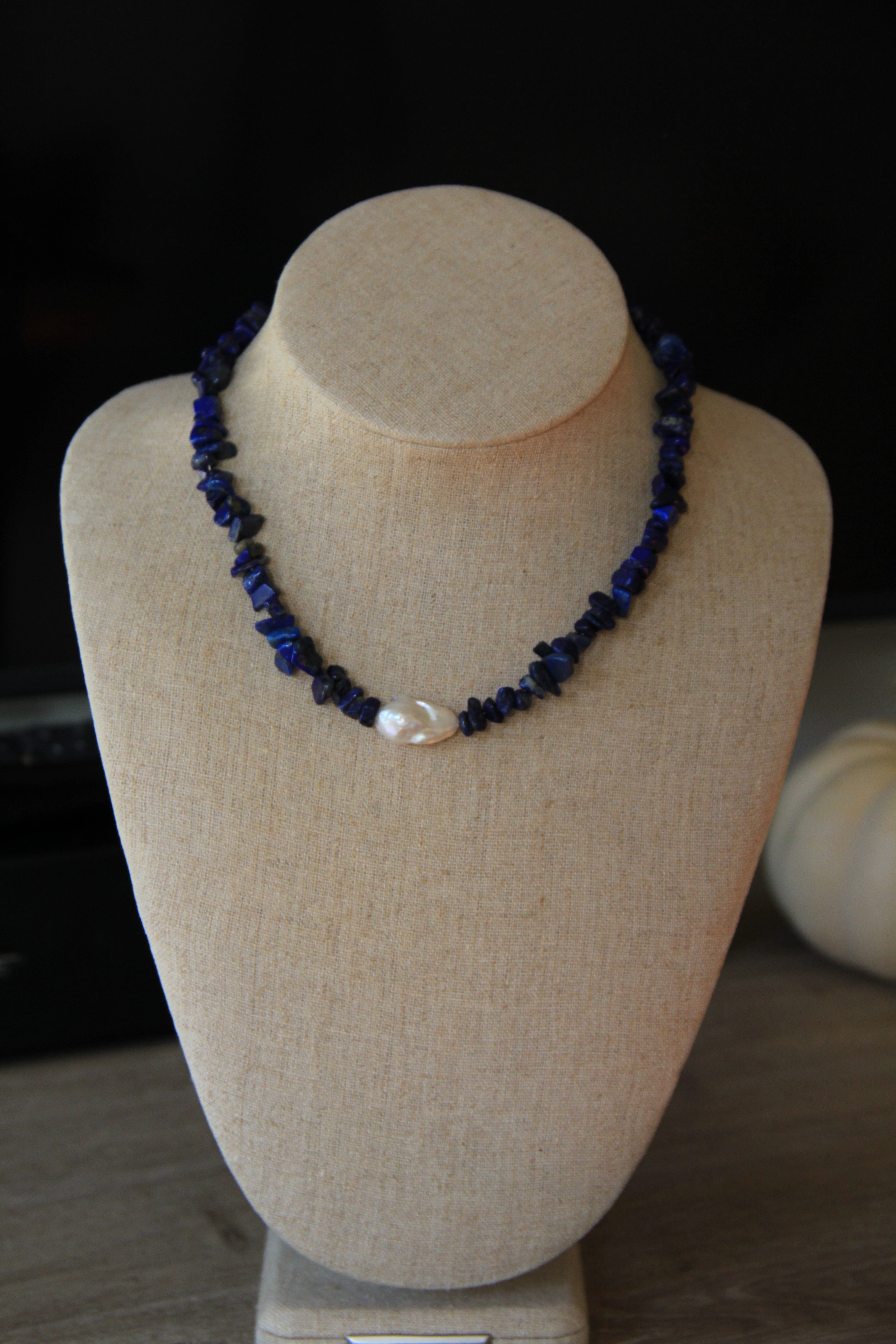 LouLu Necklaces Pacific Necklace in Navy