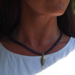 LouLu Necklaces Paros Fish Charm Necklace