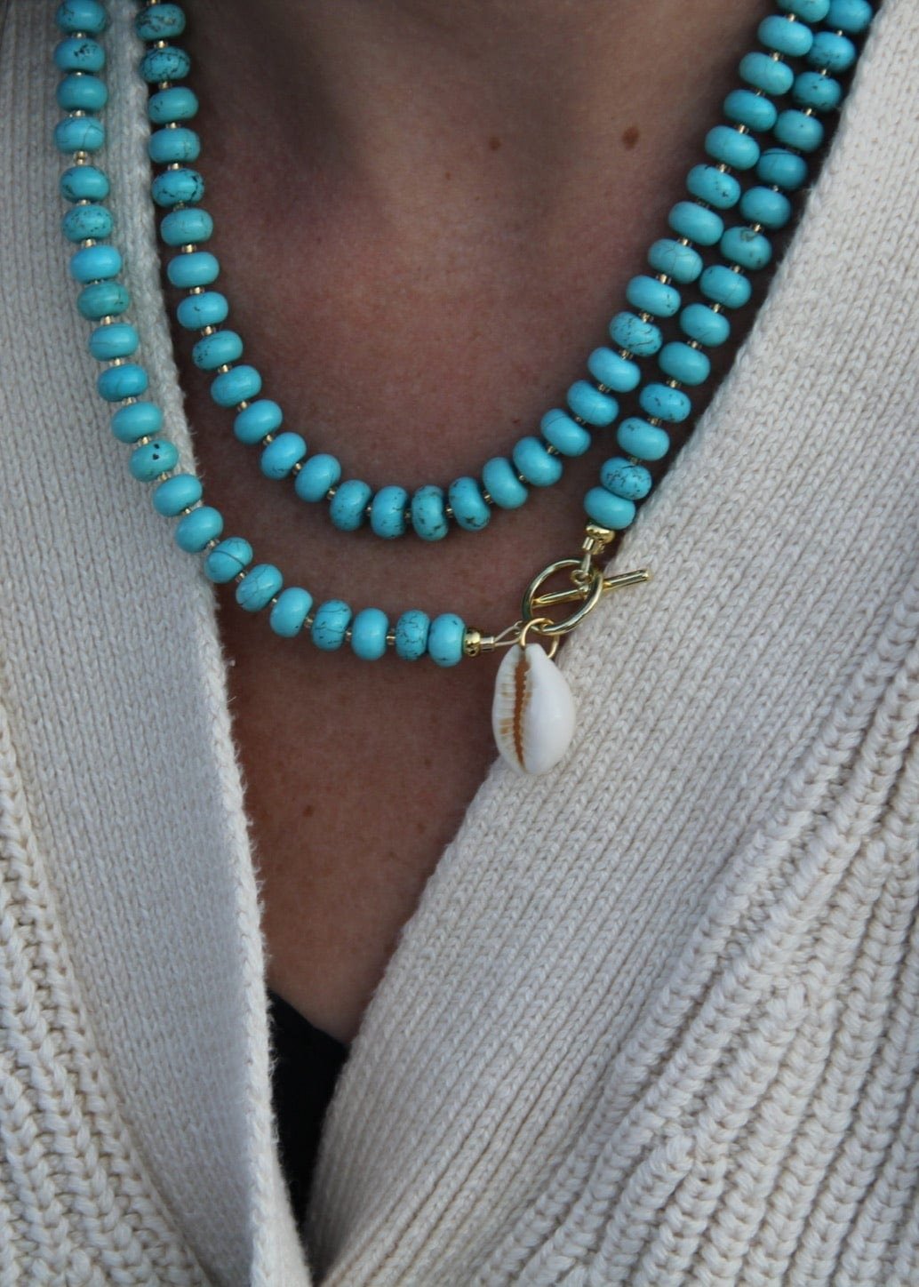 LouLu Necklaces Provence Shell Necklace