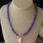 LouLu Necklaces Lavender Provence Shell Necklace