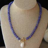 LouLu Necklaces Lavender Provence Shell Necklace