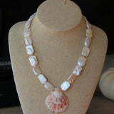 LouLu Necklaces Shell Pearl Pendant