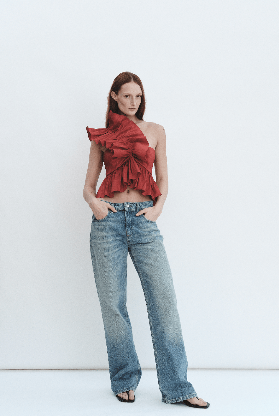 Madeline Marie Blouse Juliette Blouse Chianti Taffeta
