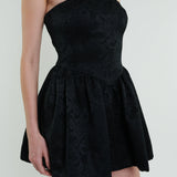 Madeline Marie Dress Roxanne Mini Dress in Black