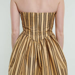 Madeline Marie Dress Roxanne Mini Dress in Cream Stripe