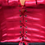 Maiale Tops Nastrino Corset