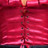 Maiale Tops Nastrino Corset