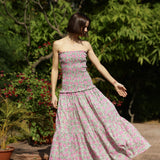 Maison Marigold Dress XS / Pink Lemon Vine Amalfi Mermaid Dress