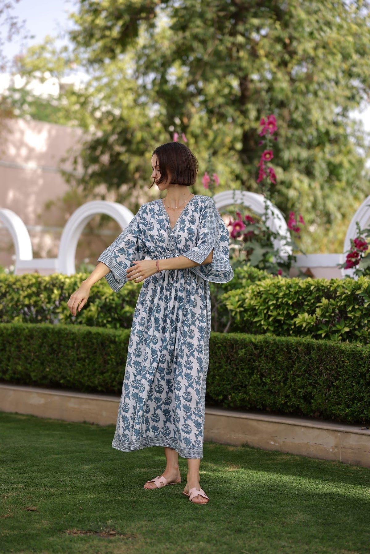 Maison Marigold Dress Aruba Voile Kaftan
