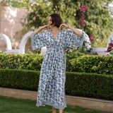Maison Marigold Dress XS/S / Blue Marigold Aruba Voile Kaftan