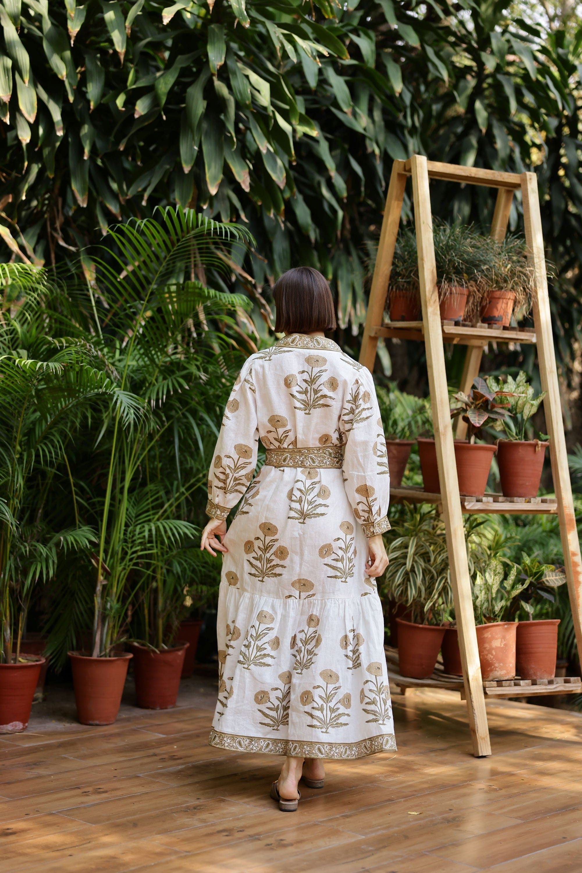 Maison Marigold Dress Capri Maxi Dress